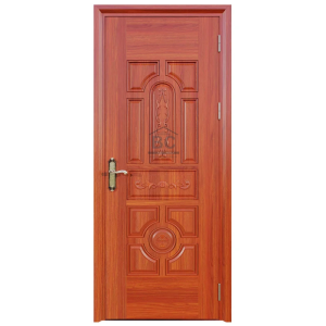 Cửa Thép Vân Gỗ 1 Cánh Mã BC14-AL